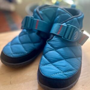 Chaco Teal Quilted Slip-On Bootie with Adjustable Strap Brand New, never worn!
